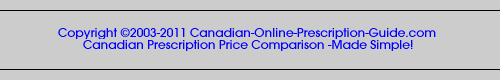 footer for Canada Nexium Price Comparison page